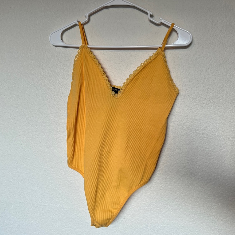 Yellow Papaya Bodysuit